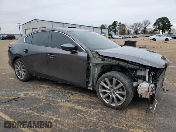 2019 Mazda 3 w/Select Pkg with VIN 3MZBPAAL9KM113347, listed as a Copart auction lot 87378514 with 35,244 mi miles and Salvage Title. Bid and sale history available at carsss.com. Image 4.