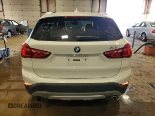 2017 BMW X1 xDrive28i with VIN WBXHT3C36H5F76388, listed as a Copart auction lot 48435305 with 51,841 mi miles and Salvage title. Bid and sale history available at DreamBid. Image 6.