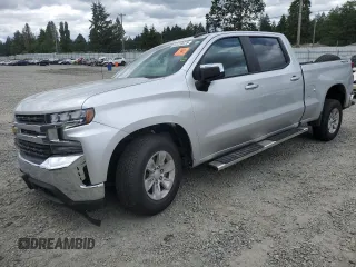 2021 Chevrolet Silverado 1500 LT with VIN 3GCUYDET3MG348431, listed as a Copart auction lot 61220075 with 68,029 mi miles and Salvage title. Bid and sale history available at DreamBid. Image 1.