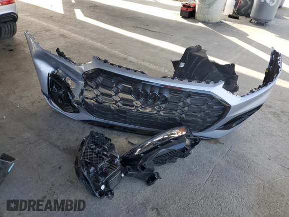 2024 Audi Q5 S line Premium Plus with VIN WA1EAAFY6R2003275, listed as a Copart auction lot 57482135 with 13,350 mi miles and Salvage title. Bid and sale history available at DreamBid. Image 12.
