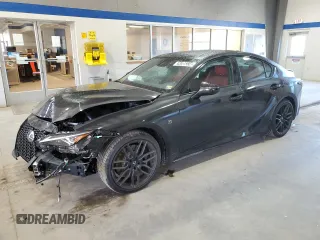 2024 Lexus IS with VIN JTHAP1D20R5006090, listed as a Copart auction lot 74709374 with 1,184 mi miles and Clean Title. Bid and sale history available at carsss.com. Image 1.