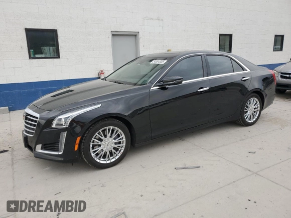 2019 Cadillac CTS Sedan Luxury RWD with VIN 1G6AR5SS3K0100508, listed as a Copart auction lot 54084305 with 112,913 mi miles and Salvage Title. Bid and sale history available at carsss.com. Image 1.