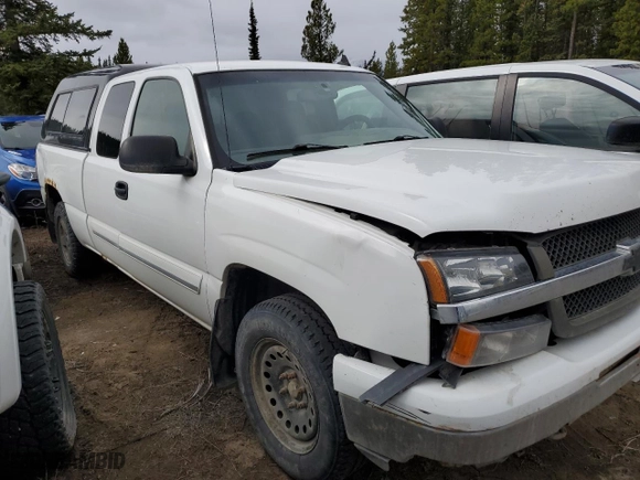 2006 Chevrolet Silverado 1500 LT3 with VIN 1GCEK19B56Z242507, listed as a Copart auction lot 87653875 with 0 mi miles and Salvage Title. Bid and sale history available at carsss.com. Image 4.