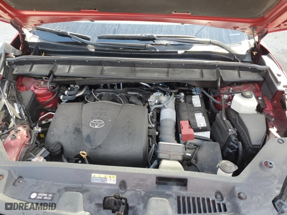 2022 Toyota Highlander XSE with VIN 5TDLZRAH7NS131474, listed as a Copart auction lot 51519625 with 74,070 mi miles and Salvage Title. Bid and sale history available at carsss.com. Image 12.