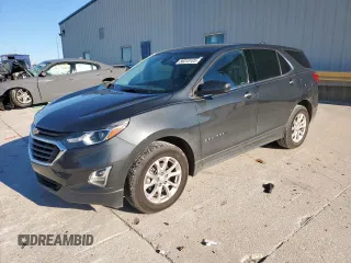 2020 Chevrolet Equinox LT z VIN 2GNAXJEVXL6129151, wystawiony jako Copart lot #56018105 z przebiegiem 73 261 mil mil oraz Szkoda całkowita • Salvage title. Historia ofert i sprzedaży dostępna na DreamBid. Obrazek 1.