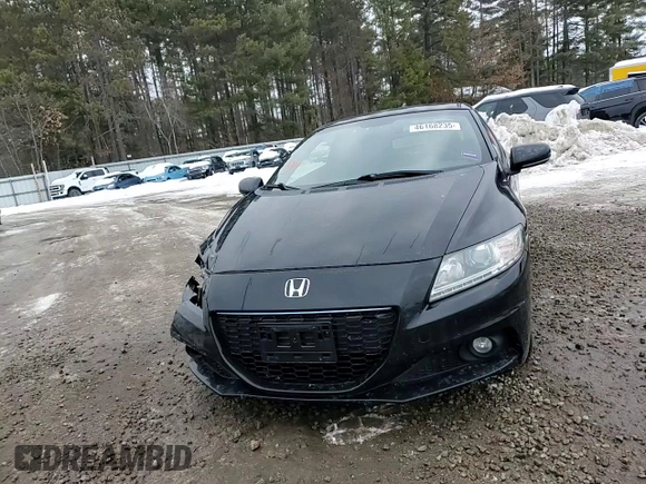 2013 Honda CR-Z EX with VIN JHMZF1C60DS002674, listed as a Copart auction lot 46168235 with 83,253 mi miles and Salvage Title. Bid and sale history available at carsss.com. Image 11.
