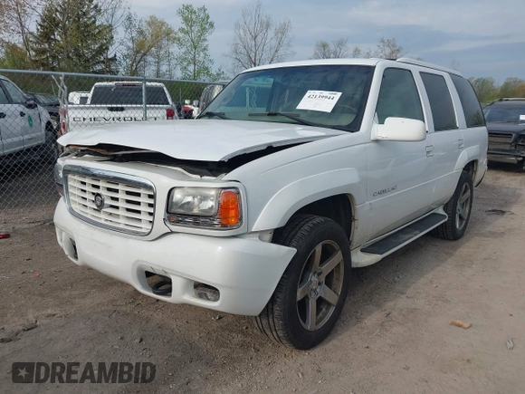 2000 Cadillac Escalade z VIN 1GYEK63R1YR207043, wystawiony jako IAAI lot #42139944 z przebiegiem 225 265 mil mil oraz . Historia ofert i sprzedaży dostępna na DreamBid. Obrazek 17.