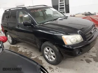 2003 Toyota Highlander with VIN JTEHF21A430142145, listed as a IAAI auction lot 41550963 with 203,682 mi miles. Bid and sale history available at carsss.com. Image 1.