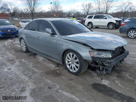 2011 Audi A4 2.0T Premium Plus with VIN WAUFFAFL6BN043048, listed as a IAAI auction lot 41442667 with 162,401 mi miles. Bid and sale history available at carsss.com. Image 1.