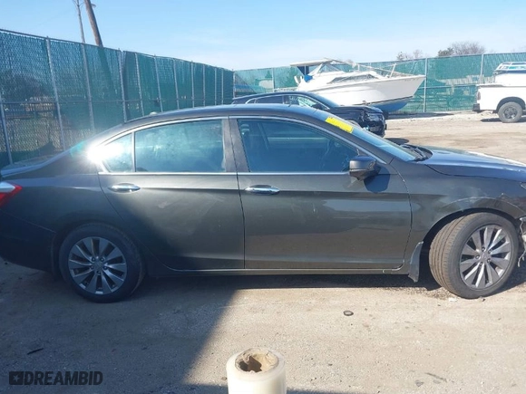 2015 Honda Accord Sedan EX-L with VIN 1HGCR2F85FA005503, listed as a IAAI auction lot 41792284 with 144,404 mi miles. Bid and sale history available at carsss.com. Image 14.
