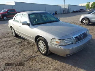 2008 Mercury Grand Marquis LS with VIN 2MEFM75V28X624437, listed as a IAAI auction lot 42101089 with Not Provided miles and . Bid and sale history available at DreamBid. Image 1.