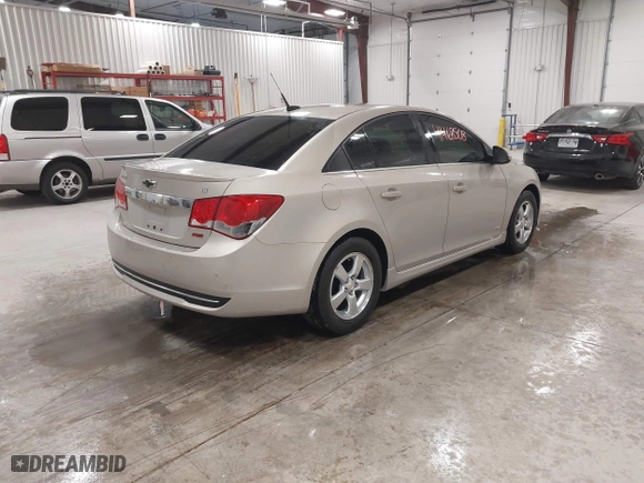2011 Chevrolet Cruze LT w/1LT with VIN 1G1PF5S93B7292767, listed as a IAAI auction lot 41468508 with 195,512 mi miles. Bid and sale history available at carsss.com. Image 4.
