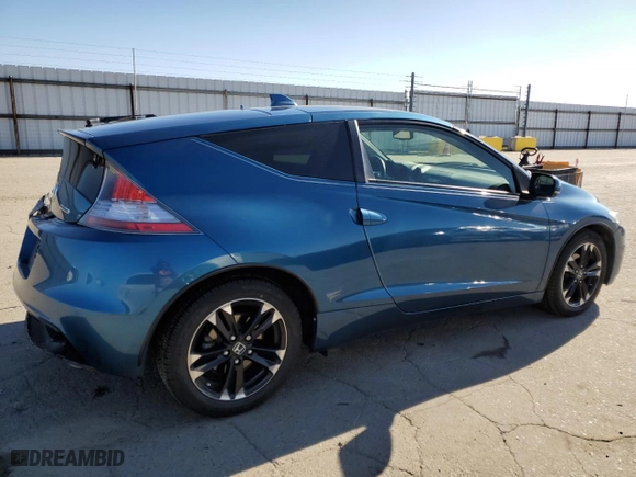2015 Honda CR-Z EX with VIN JHMZF1D69FS001170, listed as a Copart auction lot 88910545 with 89,340 mi miles and Salvage Title. Bid and sale history available at carsss.com. Image 3.