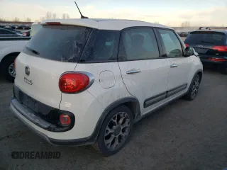 2014 FIAT 500L Trekking with VIN ZFBCFADH0EZ024452, listed as a Copart auction lot 41500685 with 109,548 mi miles and Clean Title. Bid and sale history available at carsss.com. Image 3.