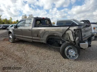 2021 Ford Super Duty F-450 DRW XL with VIN 1FT8W4DT8MED70361, listed as a Copart auction lot 77518704 with 216,040 mi miles and Salvage Title. Bid and sale history available at carsss.com. Image 2.