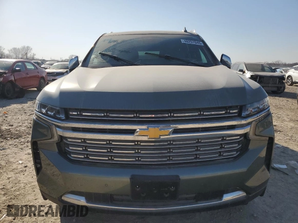 2023 Chevrolet Suburban Premier z VIN 1GNSKFKD8PR305863, wystawiony jako Copart lot #48257045 z przebiegiem 13 765 mil mil oraz Czysty tytuł • Clean title. Historia ofert i sprzedaży dostępna na DreamBid. Obrazek 5.