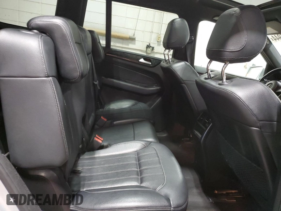 2017 Mercedes-Benz GLS 450 with VIN 4JGDF6EE0HA925547, listed as a Copart auction lot 60476944 with 67,645 mi miles and Salvage Title. Bid and sale history available at DreamBid. Image 11.