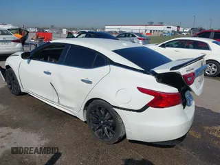 2017 Nissan Maxima Platinum with VIN 1N4AA6AP2HC435795, listed as a IAAI auction lot 42212200 with 109,784 mi miles and . Bid and sale history available at DreamBid. Image 3.