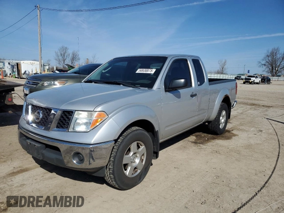 2008 Nissan Frontier SE with VIN 1N6AD06W58C439898, listed as a Copart auction lot 50830075 with 143,133 mi miles and Salvage title. Bid and sale history available at DreamBid. Image 1.