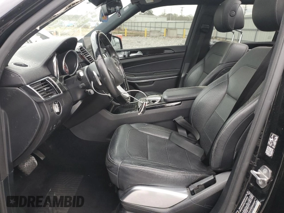 2018 Mercedes-Benz GLS with VIN 4JGDF7DE4JB159233, listed as a Copart auction lot 49883295 with 76,040 mi miles and Salvage Title. Bid and sale history available at carsss.com. Image 7.