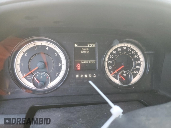 2018 Ram 2500 Tradesman with VIN 3C6UR5CJ3JG415794, listed as a Copart auction lot 48498815 with 144,671 mi miles and Salvage title. Bid and sale history available at DreamBid. Image 9.