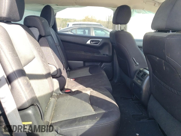 2017 Nissan Pathfinder Platinum with VIN 5N1DR2MN1HC667254, listed as a Copart auction lot 51068635 with 104,460 mi miles and Salvage Title. Bid and sale history available at carsss.com. Image 11.