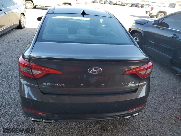 2015 Hyundai Sonata 2.0T Limited with VIN 5NPE34AB4FH177974, listed as a Copart auction lot 82523504 with 103,486 mi miles and Clean Title. Bid and sale history available at carsss.com. Image 6.