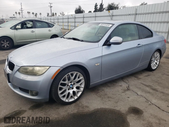 2010 BMW 3 Series 328i with VIN WBAWV1C52AP123541, listed as a Copart auction lot 86544454 with 192,952 mi miles and Clean Title. Bid and sale history available at carsss.com. Image 1.
