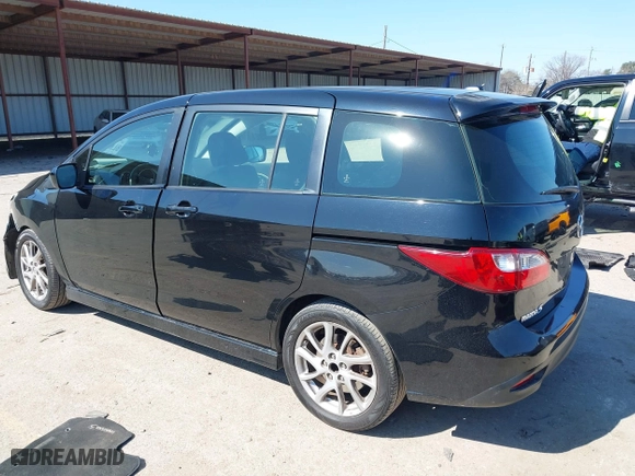 2012 Mazda Mazda5 Grand Touring with VIN JM1CW2DLXC0138533, listed as a IAAI auction lot 41609270 with 263,625 mi miles. Bid and sale history available at carsss.com. Image 3.