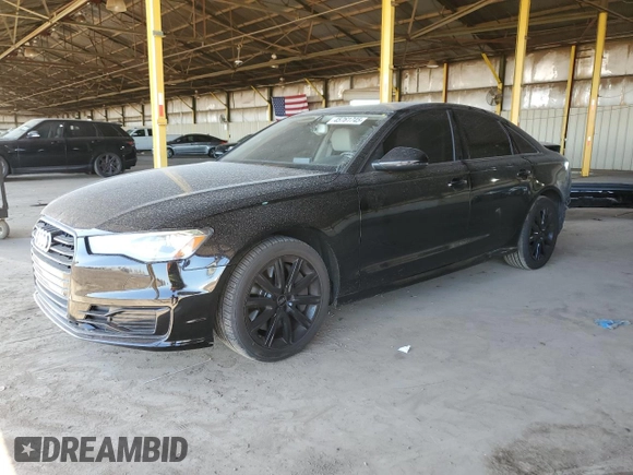 2016 Audi A6 2.0T Premium with VIN WAUCFAFC9GN038517, listed as a Copart auction lot 45761745 with 124,335 mi miles and Salvage Title. Bid and sale history available at carsss.com. Image 1.