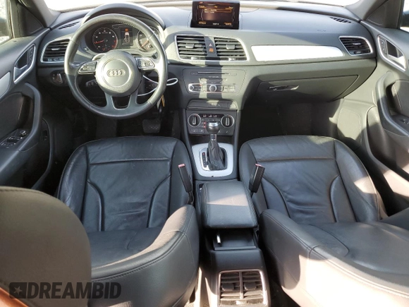 2018 Audi Q3 Premium with VIN WA1BCCFS8JR029814, listed as a Copart auction lot 49592265 with 71,038 mi miles and Salvage Title. Bid and sale history available at carsss.com. Image 8.