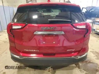 2022 GMC Terrain AT4 with VIN 3GKALYEV2NL170227, listed as a Copart auction lot 44618195 with 68,381 mi miles and Salvage Title. Bid and sale history available at DreamBid. Image 6.
