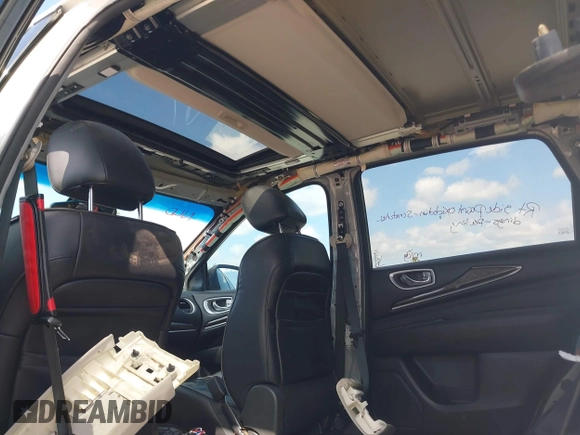 2015 Infiniti QX60 with VIN 5N1AL0MN1FC506201, listed as a IAAI auction lot 41974646 with 52,108 mi miles. Bid and sale history available at carsss.com. Image 16.