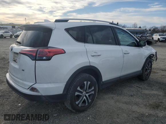 2016 Toyota RAV4 LE with VIN 2T3ZFREV2GW299009, listed as a Copart auction lot 45911465 with Not Provided miles and Salvage Title. Bid and sale history available at DreamBid. Image 3.