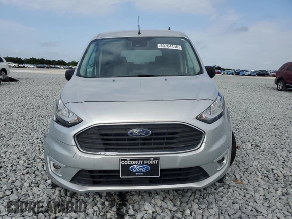 2021 Ford Transit Connect XLT with VIN NM0GE9F28M1500501, listed as a Copart auction lot 50764445 with 24,638 mi miles and Salvage title. Bid and sale history available at DreamBid. Image 5.