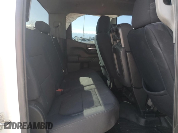 2020 Chevrolet Silverado 1500 Work Truck with VIN 1GCRYAEF7LZ166356, listed as a Copart auction lot 44558635 with 57,733 mi miles and Salvage Title. Bid and sale history available at carsss.com. Image 10.