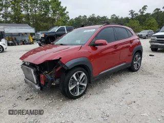 2021 Hyundai Kona Ultimate with VIN KM8K53A55MU609472, listed as a Copart auction lot 84426934 with 43,071 mi miles and Salvage Title. Bid and sale history available at carsss.com. Image 1.
