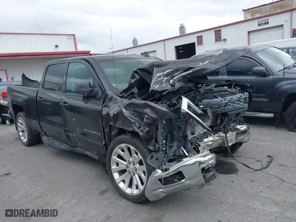 2015 Chevrolet Silverado 1500 LT with VIN 3GCPCREC8FG536759, listed as a IAAI auction lot 41750426 with 1 mi miles. Bid and sale history available at carsss.com. Image 1.