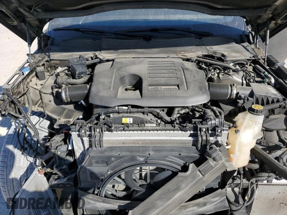 2022 Land Rover Range Rover Westminster with VIN SALGS2RU9NA459581, listed as a Copart auction lot 77399534 with 56,644 mi miles and Salvage title. Bid and sale history available at DreamBid. Image 12.