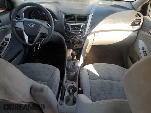 2017 Hyundai Accent SE with VIN KMHCT4AE9HU307981, listed as a Copart auction lot 46506845 with 101,763 mi miles and Salvage Title. Bid and sale history available at carsss.com. Image 8.