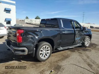 2019 Chevrolet Silverado 1500 LTZ with VIN 3GCUYGEL2KG182725, listed as a Copart auction lot 50393705 with 135,057 mi miles and Salvage Title. Bid and sale history available at DreamBid. Image 3.