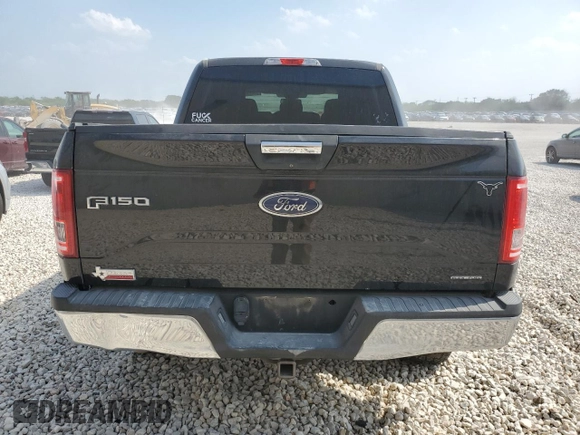 2015 Ford F-150 XLT with VIN 1FTEW1EF8FFB90417, listed as a Copart auction lot 51423665 with 0 mi miles and Salvage Title. Bid and sale history available at carsss.com. Image 6.