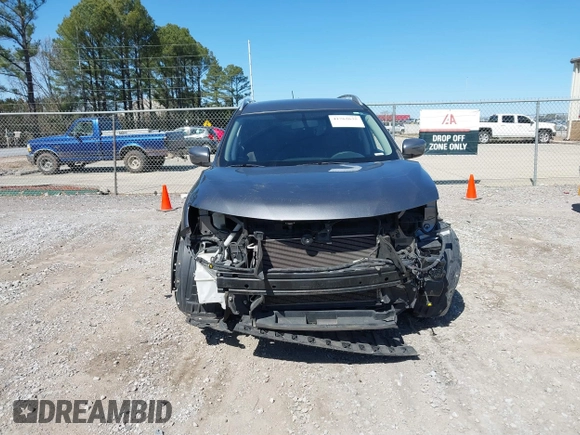 2016 Nissan Rogue SV with VIN KNMAT2MT4GP687643, listed as a IAAI auction lot 41762635 with 98,771 mi miles and . Bid and sale history available at DreamBid. Image 12.