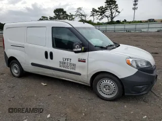 2021 Ram ProMaster City Cargo Tradesman with VIN ZFBHRFAB2M6S96513, listed as a Copart auction lot 57760443 with 22,756 mi miles and . Bid and sale history available at DreamBid. Image 4.