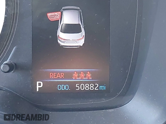 2021 Toyota Corolla SE with VIN JTDS4MCE1MJ063524, listed as a IAAI auction lot 41822622 with 50,882 mi miles. Bid and sale history available at carsss.com. Image 15.