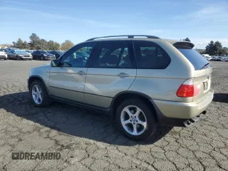 2001 BMW X5 3.0i with VIN WBAFA53591LM83013, listed as a Copart auction lot 75572374 with 0 mi miles and Clean Title. Bid and sale history available at carsss.com. Image 2.