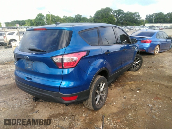 2017 Ford Escape S with VIN 1FMCU0F75HUE00805, listed as a IAAI auction lot 42529873 with 122,969 mi miles and . Bid and sale history available at DreamBid. Image 4.