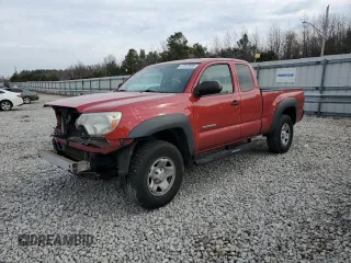2015 Toyota Tacoma PreRunner with VIN 5TFTX4GN7FX043929, listed as a Copart auction lot 47222685 with 156,243 mi miles and Salvage title. Bid and sale history available at DreamBid. Image 1.