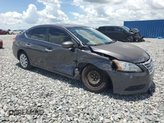 2014 Nissan Sentra SV with VIN 3N1AB7AP8EY244157, listed as a Copart auction lot 62070055 with Not provided miles and Salvage title. Bid and sale history available at DreamBid. Image 4.