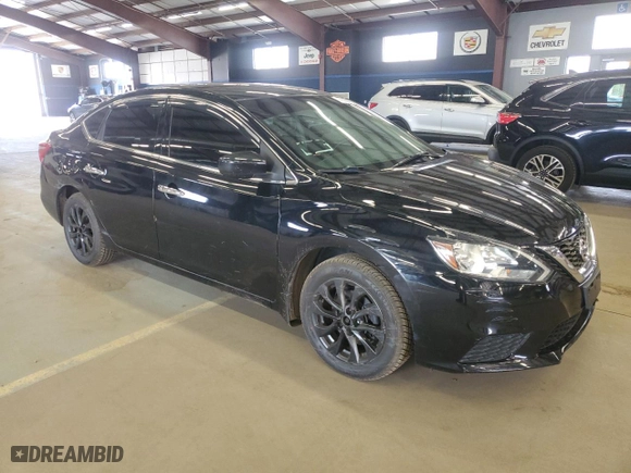 2018 Nissan Sentra SV with VIN 3N1AB7AP6JL637467, listed as a Copart auction lot 53603875 with 77,245 mi miles and Clean Title. Bid and sale history available at carsss.com. Image 4.